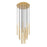 Z-Lite Forest 27 Light 36" LED Chandelier, Gold/Gold