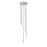 Z-Lite Forest 5 Light 24" LED Chandelier, Nickel/Nickel