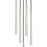 Z-Lite Forest 5 Light 24" LED Chandelier, Nickel/Nickel