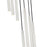 Z-Lite Forest 7 Light 24" LED Chandelier, Nickel/Nickel