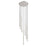 Z-Lite Forest 7 Light 24" LED Chandelier, Nickel/Nickel