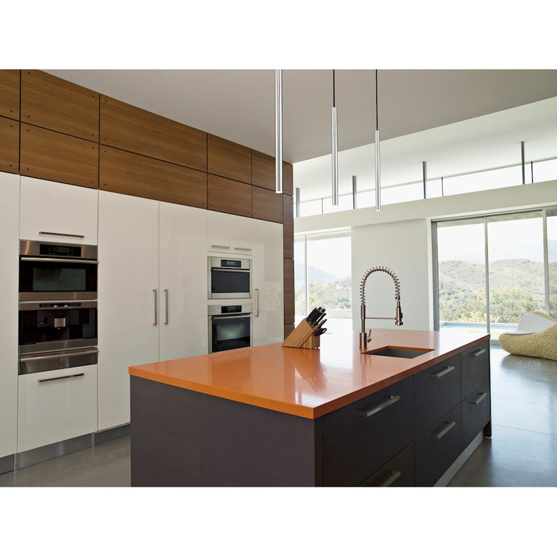 Z-Lite Forest 1 Lt 24" Pendant, Brushed Nickel/Brushed Nickel
