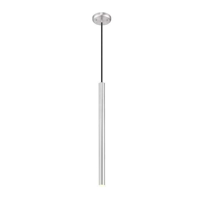 Z-Lite Forest 1 Lt 24" Pendant, Brushed Nickel/Brushed Nickel