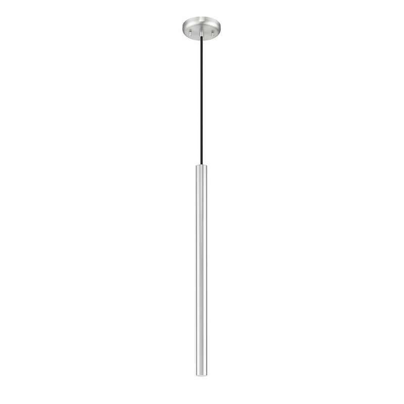 Z-Lite Forest 1 Lt 24" Pendant, Brushed Nickel/Brushed Nickel