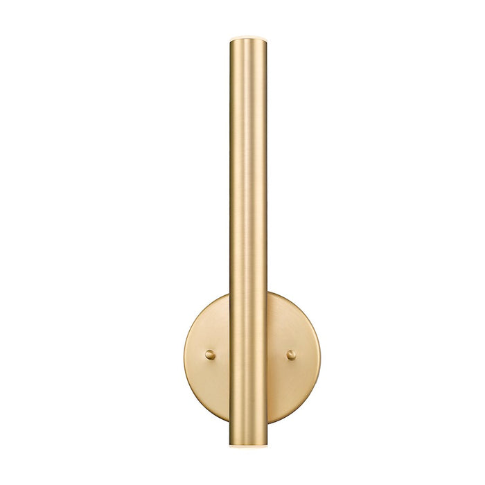Z-Lite Forest 2 Light Wall Sconce, Modern Gold/Modern Gold