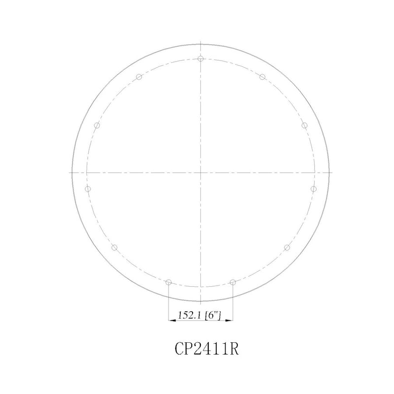 Z-Lite Multi Point Canopy 11Lt 24" Ceiling Plate, Modern Gold