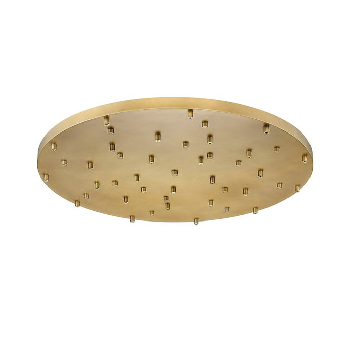 Z-Lite Multi Point Canopy 27Lt 36" Ceiling Plate, Modern Gold/ - CP3627R-MGLD