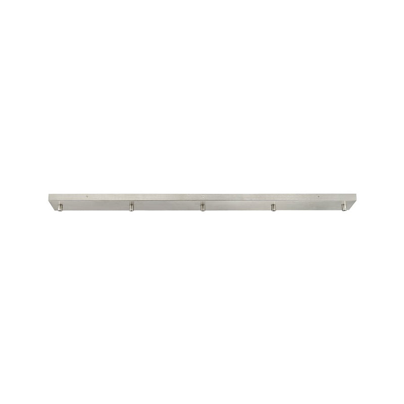 Z-Lite Multi Point Canopy 5 Light 42" Ceiling Plate, Brushed Nickel