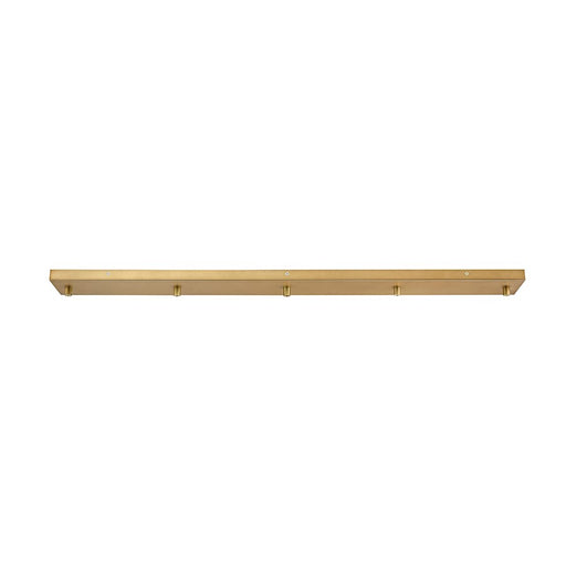 Z-Lite Multi Point Canopy 5 Light 42" Ceiling Plate, Rubbed Brass