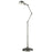 Z-Lite Stuart 1 Light Floor Lamp, Burnished Silver, Burnished Silver - FL118-BS