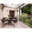 Z-Lite Waterdown 1 Light Outdoor Wall Light 7.5 x 6 x 11.75", Black/Clear Bevel