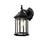 Z-Lite Waterdown 1 Light Outdoor Wall Light 7.5 x 6 x 11.75", Black/Clear Bevel