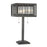 Z-Lite Meridional 2 Light Table Lamp, Bronze, Bronze Out/Clear Reeded In - Z14-58TL