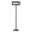 Z-Lite Meridional 3 Light Floor Lamp, Bronze, Bronze Out/Clear Reeded In - Z16-58FL