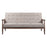 Zuo Modern Rocky Sofa, Putty