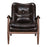 Zuo Modern Bully Lounge Chair/Ottoman, Brown