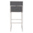 Zuo Modern Genoa Barstool, Gray