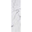 Zuo Modern Atlas Console Table, White/Gold