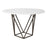 Zuo Modern Tintern Dining Table, White/Antique Bronze