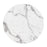 Zuo Modern Tintern Dining Table, White/Antique Bronze