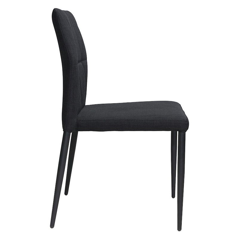 Zuo Modern Revolution Dining Chair Set of 4, Black