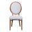 Zuo Modern Regents Dining Chair Set of 2, Walnut/Light Gray