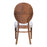 Zuo Modern Regents Dining Chair Set of 2, Walnut/Light Gray