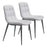 Zuo Modern Tangiers Dining Chair Set of 2, White - 101083