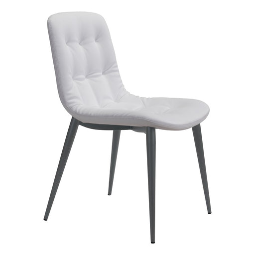 Zuo Modern Tangiers Dining Chair Set of 2, White