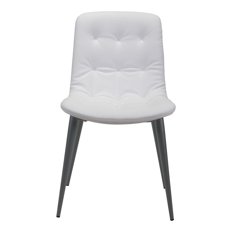 Zuo Modern Tangiers Dining Chair Set of 2, White