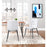 Zuo Modern Tangiers Dining Chair Set of 2, White