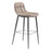 Zuo Modern Tangiers BarStool Set of 2, Taupe