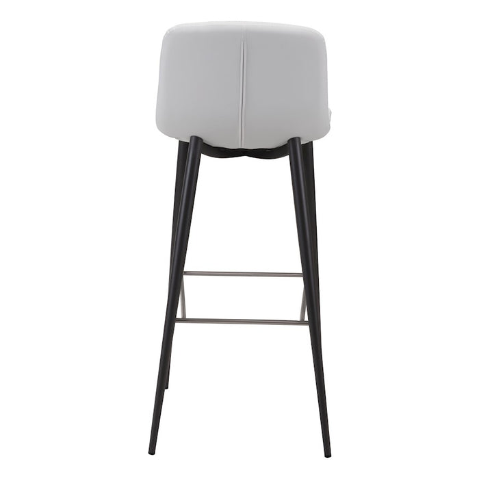 Zuo Modern Tangiers BarStool Set of 2, White