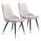 Zuo Modern Piccolo Dining Chair Set of 2, Gray - 101089
