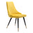 Zuo Modern Piccolo Dining Chair Set of 2, Yellow