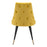 Zuo Modern Piccolo Dining Chair Set of 2, Yellow