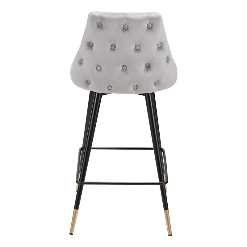 Zuo Modern Piccolo Counter Stool, Gray