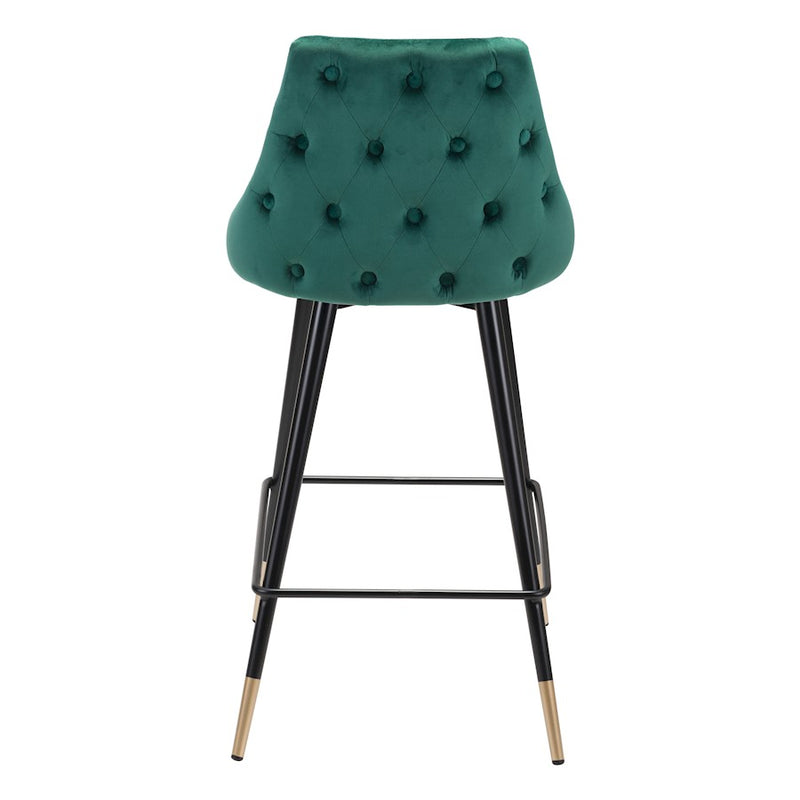 Zuo Modern Piccolo Counter Stool, Green
