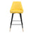 Zuo Modern Piccolo Counter Stool, Yellow