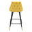 Zuo Modern Piccolo Counter Stool, Yellow