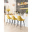 Zuo Modern Piccolo Counter Stool, Yellow