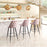 Zuo Modern Piccolo BarStool, Pink
