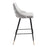 Zuo Modern Piccolo BarStool, Gray