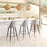 Zuo Modern Piccolo BarStool, Gray