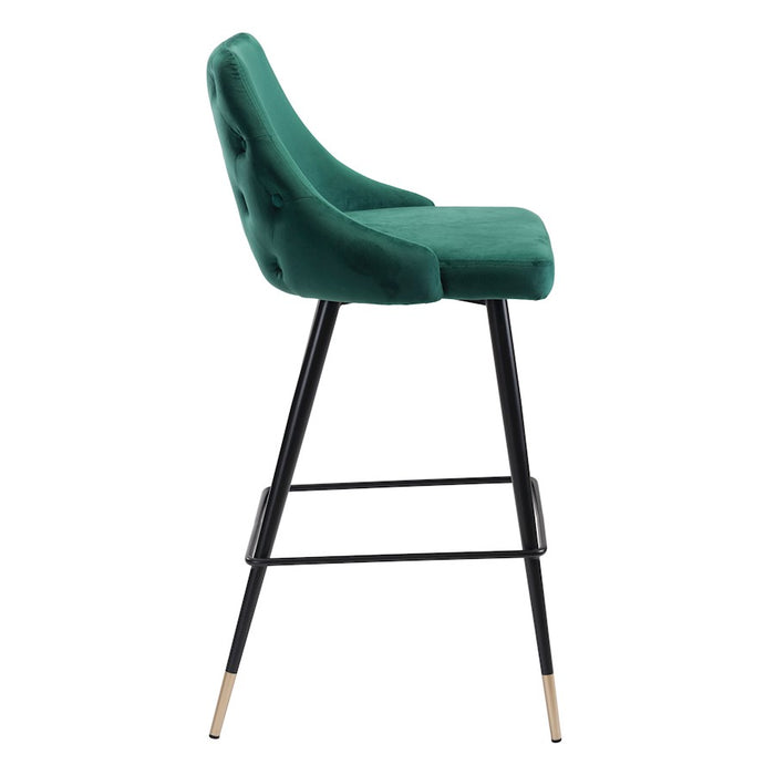 Zuo Modern Piccolo BarStool, Green
