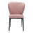Zuo Modern Tolivere Dining Chair Set of 2, Pink