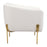 Zuo Modern Micaela Armchair, Ivory