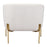 Zuo Modern Micaela Armchair, Ivory