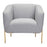 Zuo Modern Micaela Armchair, Gray