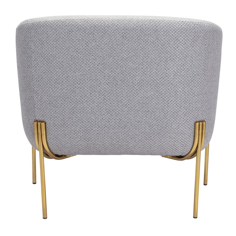 Zuo Modern Micaela Armchair, Gray